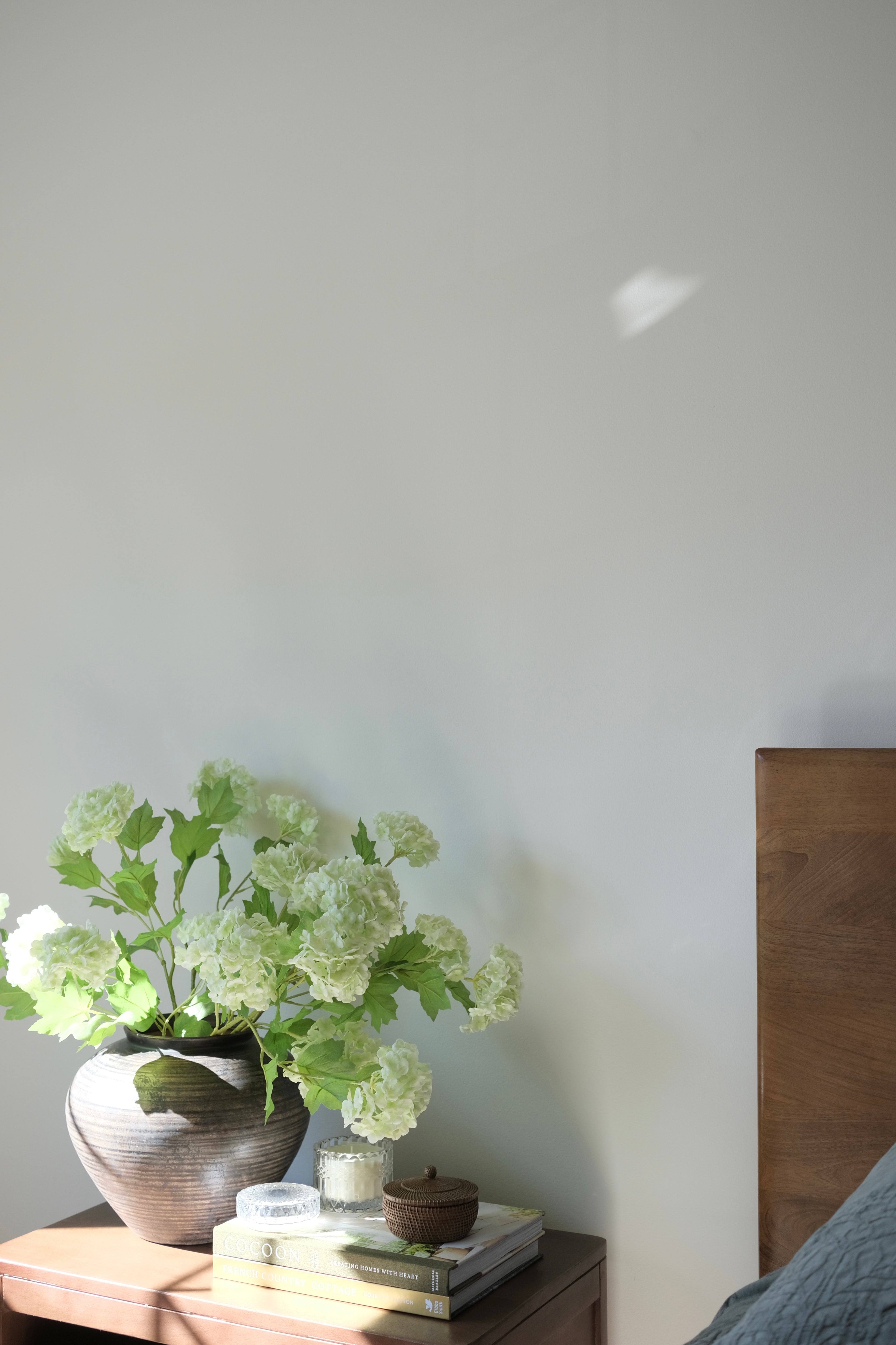 Real-Touch Snowball Hydrangea Bundle x 6 - Spring Green