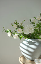 Real-Touch Peony & Roses Arrangement