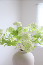 Real-Touch Snowball Hydrangea Bundle x 6