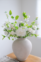 Real-Touch Peony & Roses Arrangement